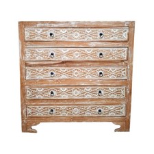 Cassettiera etnica teak usato  Italia