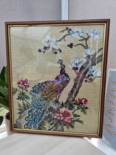 Vintage peacock floral for sale  SHEFFIELD