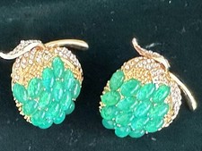 Money earrings raspberry d'occasion  Verfeil