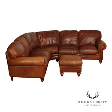 Natuzzi brown leather for sale  Hatfield