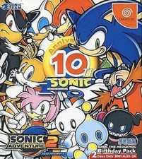 Sonic Adventure 2 Pacote de Aniversário 10º Aniversário DC DC Dreamcast Caixa SEGA Japão comprar usado  Enviando para Brazil