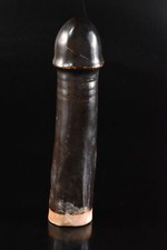 U3687: Esmalte marrom chinês bem formado ORNAMENTOS obra de arte objeto arte budista, usado comprar usado  Enviando para Brazil