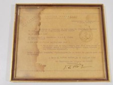 Wwii verleihungsurkunde croix gebraucht kaufen  Speyer