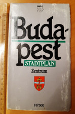 Budapest stadtplan zentrum gebraucht kaufen  Wolgast