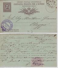 Genova cart. postale usato  Roma
