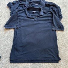 Usado, Lote Vintage 3 Camisa Polo Sport Line Authority Preta 2XL Trabalho comprar usado  Enviando para Brazil