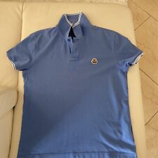 Moncler poloshirt hellblau gebraucht kaufen  Sinzheim