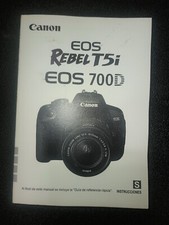 Manual do proprietário Canon EOS Rebel T5i (700D) instruções (espanhol) espanhol  comprar usado  Enviando para Brazil