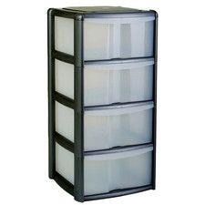 Black drawer storage for sale  BIRMINGHAM