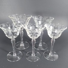 Pcs crystal etched for sale  Apache Junction