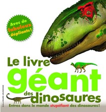 Livre geant dinosaures d'occasion  Expédié en Belgium