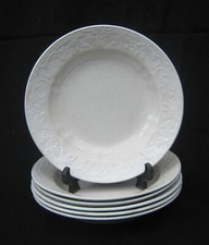 Assiette blanche décor d'occasion  France