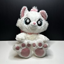Pelúcia branca grande rosa arco pés grandes 12" ARISTOCATS MARIE gato gatinho parques da Disney comprar usado  Enviando para Brazil