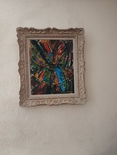 Tableau moderne huile d'occasion  Puyricard
