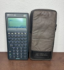 Calculadora gráfica Hewlett Packard HP 48GX com estojo TDS COGO GX/SX testada comprar usado Calculadora gráfica Hewlett Packard HP 48GX com estojo TDS COGO GX/SX testada comprar usado  Enviando para Brazil