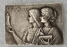 Belle medaille arts d'occasion  Plombières-lès-Dijon