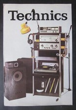 Technics catalogo brochure usato  Boves