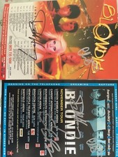 debbie harry signed for sale debbie harry signed for sale PAR