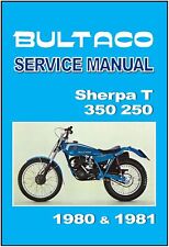 Bultaco workshop manual d'occasion  Expédié en Belgium