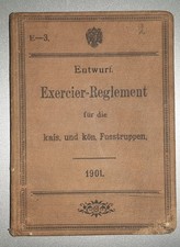 Exerzier reglement fußtruppen gebraucht kaufen  Eppelborn