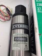 NOVA Bomba Submersível de Poço Profundo Everbilt 3/4 HP 4"" 1001 092 261 comprar usado  Enviando para Brazil