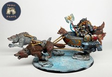 Warhammer 40k - Space Marines - Space Wolves - Logan Grimnar, używany na sprzedaż  Wysyłka do Poland