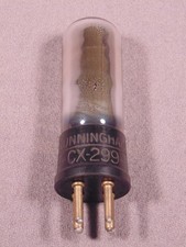 Tubo de vácuo amplificador de rádio antigo 1 CX-299 CUNNINGHAM VENDA!!! comprar usado  Enviando para Brazil