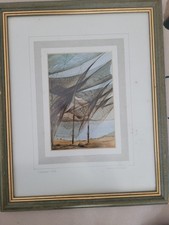 Abstract print salmon for sale  BRADFORD