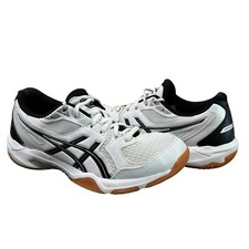 Tênis de vôlei feminino Asics Gel Rocket 10 cano baixo tamanho 6.5 branco preto sem palmilha comprar usado  Enviando para Brazil