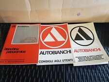 Libretti autobianchi bianchina usato  Villadose