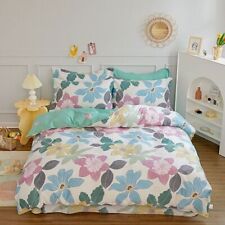 Lençol de cama 100% algodão fronha conjunto de capa de edredom cama queen casal king size comprar usado  Enviando para Brazil