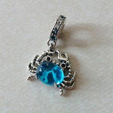 Blue crab pendant for sale  IPSWICH