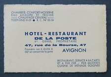 Carte visite hotel d'occasion  Nantes-