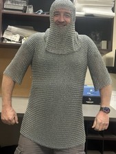 Chainmail armor shirt for sale  Grass Valley