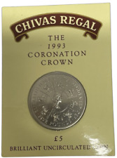 1993 Reino Unido Bu £5 moeda - coroa - chivas regal - edição comemorativa comprar usado  Enviando para Brazil