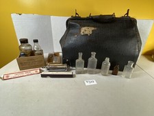 Kit médico vintage bolsa frascos de remédios Dr. caixas de espelho casa chamada 93S3 comprar usado  Enviando para Brazil