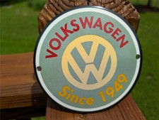 Porcelain volkswagen since for sale  USA