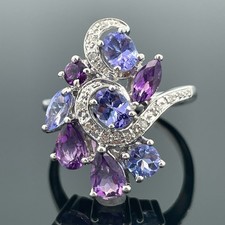 amethyst 925 silber gebraucht kaufen  Idar-Oberstein
