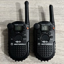 Rádio bidirecional Motorola Talkabout 250 com varredura de canal e conjunto de 2 pares de bloqueio comprar usado  Enviando para Brazil