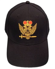 Boné de baseball Maçônica-Rito Escocês Padrão Asas Up Coroa - 33rd Grau Chapéu, usado comprar usado  Enviando para Brazil
