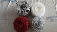 Lot pelotes laine d'occasion  Valmondois