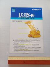 Komatsu d31s pala usato  Vimodrone