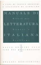 Manuale letteratura italiana. usato  Uzzano