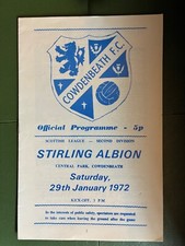 Cowdenbeath stirling albion for sale  CAMBRIDGE