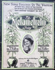 Melancholy baby sheet for sale  Thatcher