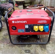 Loncin generator lc3800dc for sale  UXBRIDGE