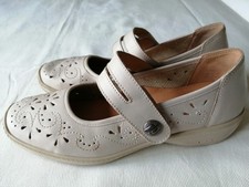 Hotter beige leather for sale  RETFORD