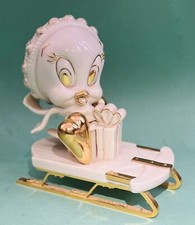 Estatueta Lenox and Looney Tunes tweety pássaro equitação trenó entrega expressa comprar usado  Enviando para Brazil