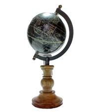 Desk globe black for sale  Coldspring