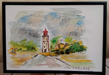 Aquarelle phare ile d'occasion  Carpentras